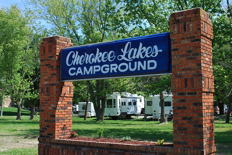 Directions to Cherokee Lakes Campground. 